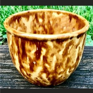19th Century Antique Melt Glazed Custard Cup